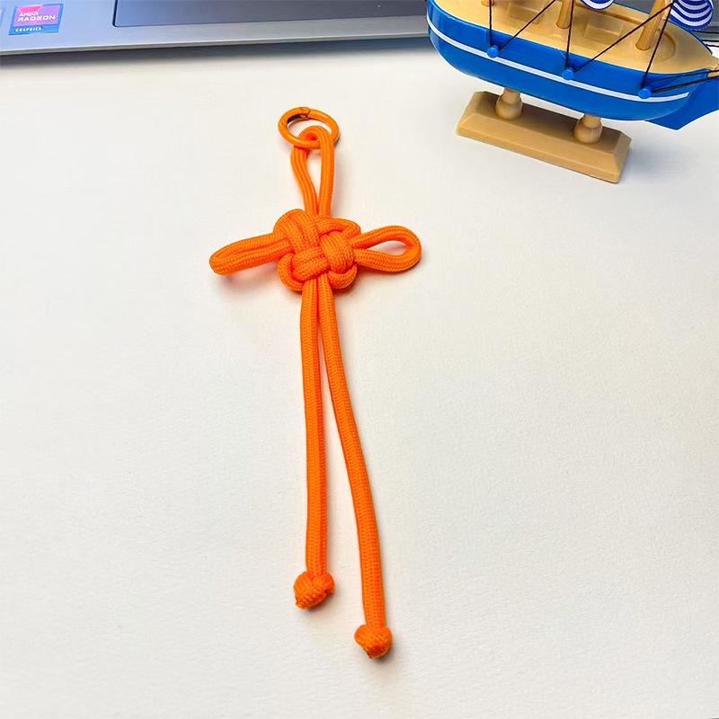 Ручной китайский узел Плетеный шнурок Брелок - Декоративное украшение в традиционном стиле