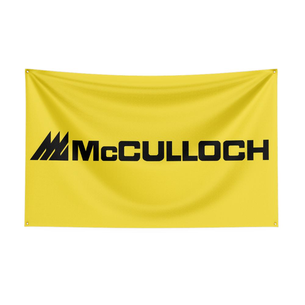 M-mccu-llo-ch chainsaws Tool Flag Polyester Printed Cars Flags Custom Banner Tapestry for Room Garage Decor Power Flag
