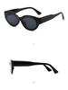 Fashion Black Cat Eye Sunglasses Women Small Frame UV400 Protection Outdoor Driving Sunshade Eyewear for Men and Women