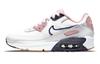 Air Max 90 Leder SE 'White Pink Glaze' GS DB0472-100