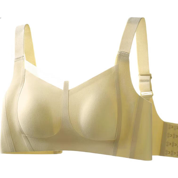 GRACEWELL Smooth Seamless Ultra-Thin Bra for Large Breasts, Lift And Tilt, Wide Straps, Anti-Sagging, Side Support, And Breast Reductio