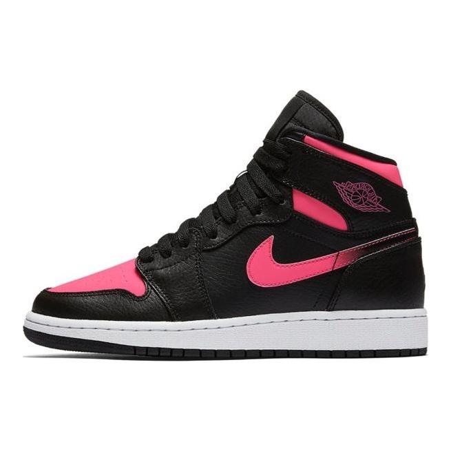Air Jordan 1 Retro High 'Black Hyper Pink' Gs 332148-019