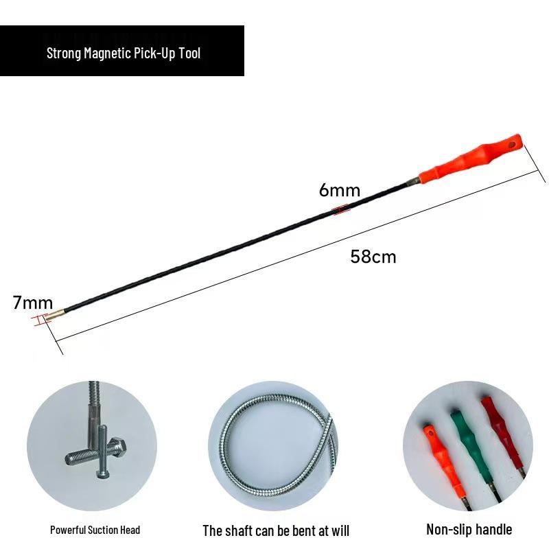 Telescopic Magnetic Pickup Tool for Home and Car Repairs