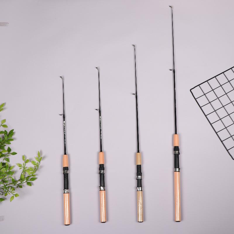 Canne à pêche sur glace d'hiver ultralégère Canne à pêche sur glace d'hiver portable Canne à pêche sur glace d'hiver Spinning Casting Hameçons
