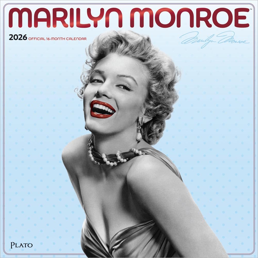

Marilyn Monroe 2026 Wall Calendar / Brown Trout Plateau Import Edition 30.5 x 61 cm (Marilyn Monroe PlatoCalendar)