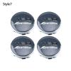 For Toyota  XP90 14pcs 60mm Car Tyre Wheel Center Hub Cap Badge For Toyota C-hr Prado Rav4 Yaris Hilux Prius Avensis Corolla Camry Accessories