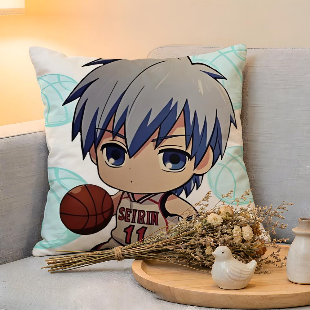 Наволочка Льняная Мягкая для Дивана Декоративная для Дома ANIME KKuroko no Basuke Наволочка 30x30cm