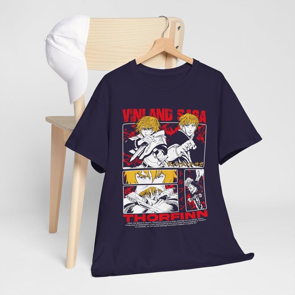 

Vinland Saga Shirt,Thorfinn Shirt,Anime,Vinland,Askeladd,Manga Shirt,gift 2XL