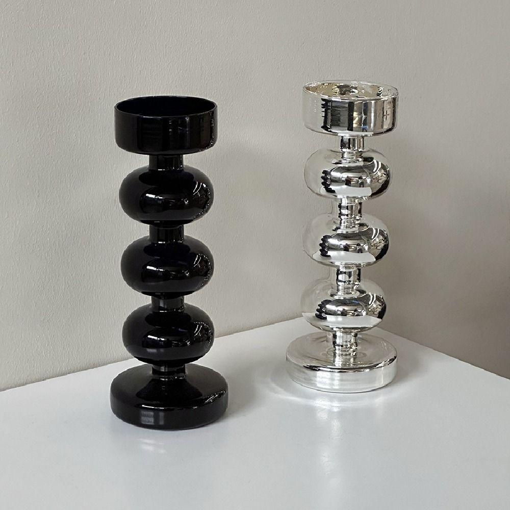 Romantic Minimalist Candlestick European Style Candle Stands Tea Light Rack Home Room Decor