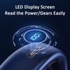 1PC Wearable Neck Fan, Portable Air Conditioner with LED Display Screen, 360° Surrounding Wind, 2400mAh, 5 Gears, Low Noise