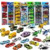 4/6Pcs New Pull Back Engineering Vehicle Boys Toys Kids Toy Car Inertia Sanitation Truck Models For Children Ideal Gifts