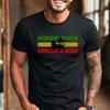 Rasta Löwe Reggae T-Shirt: Vintage Musik-T-Shirt