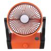 USB Small Desk Fans 2  s LED Silent 5000mAh Battery Re able Portable Desk Fan for   Outdoor Camping