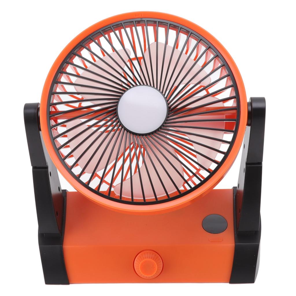 USB Small Desk Fans 2 s LED Silent 5000mAh Battery Re able Portable Desk Fan for Outdoor Camping