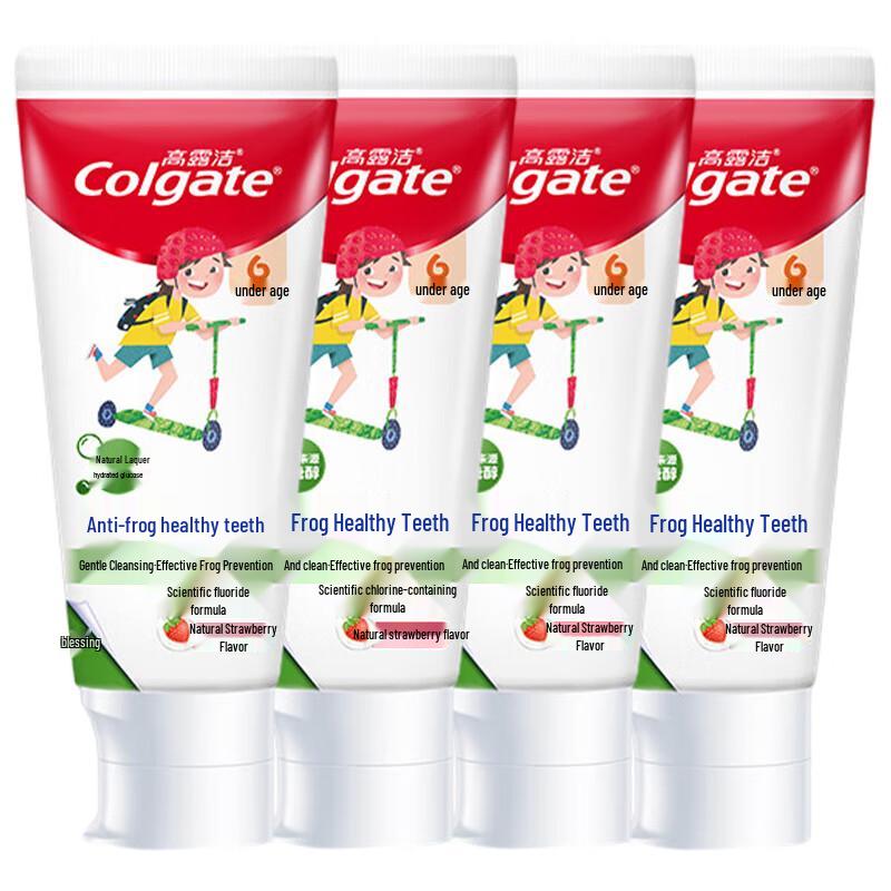 

Colgate Kids Anti-Cavity Toothpaste, Strawberry (70g x 4)