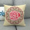 Simple Wave, Star and Rose Pattern Digital Printing Short Plush Pillow Covers for Car Sofa Office Cushion Cover Home Goods