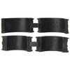 Bike Grip Spacers Flexible Rubber Materials Weatherproofed Anti Vibration Pad for Enhances Cycling Stability