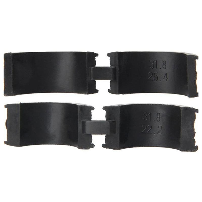 Bike Grip Spacers Flexible Rubber Materials Weatherproofed Anti Vibration Pad for Enhances Cycling Stability