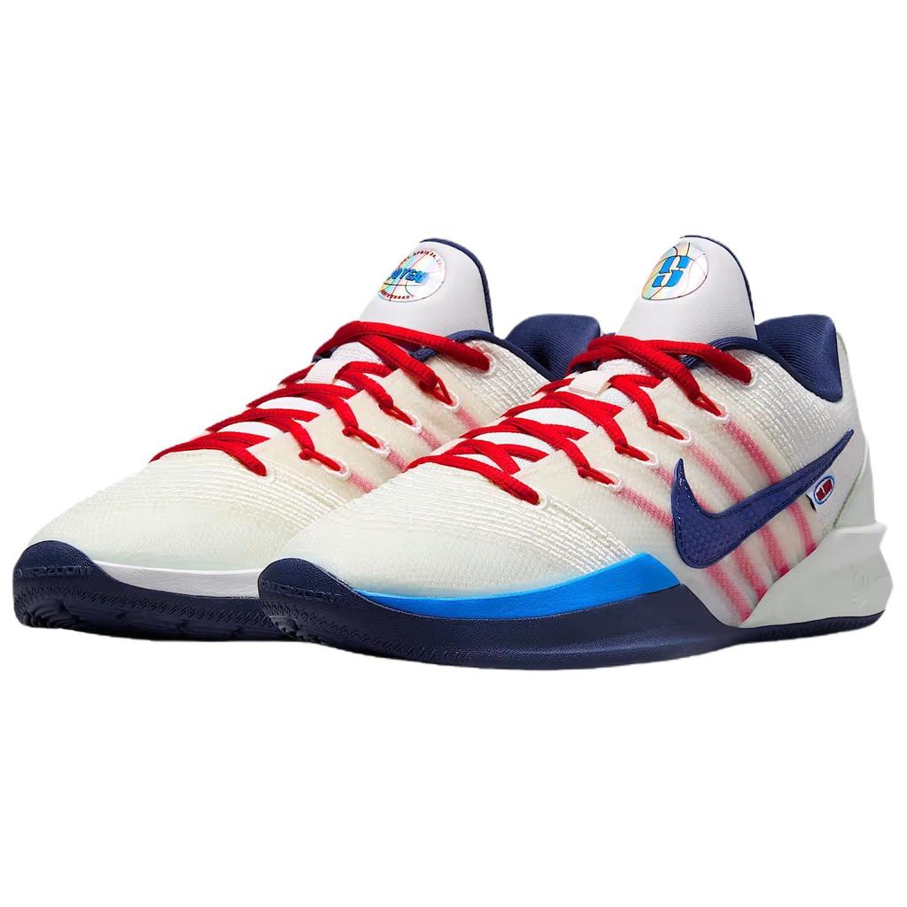 Nike Sabrina 3 Support Rebound Grip Basketball Shoes Unisex White Blue Red IH1125-100