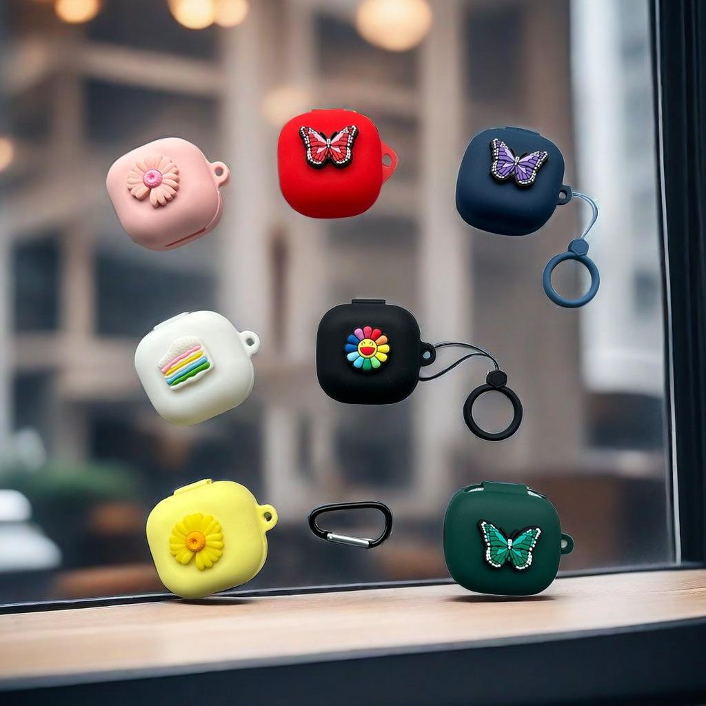 Applicable Samsung Galaxy buds1/1pro wireless bluetooth headset case butterfly cartoon soft case