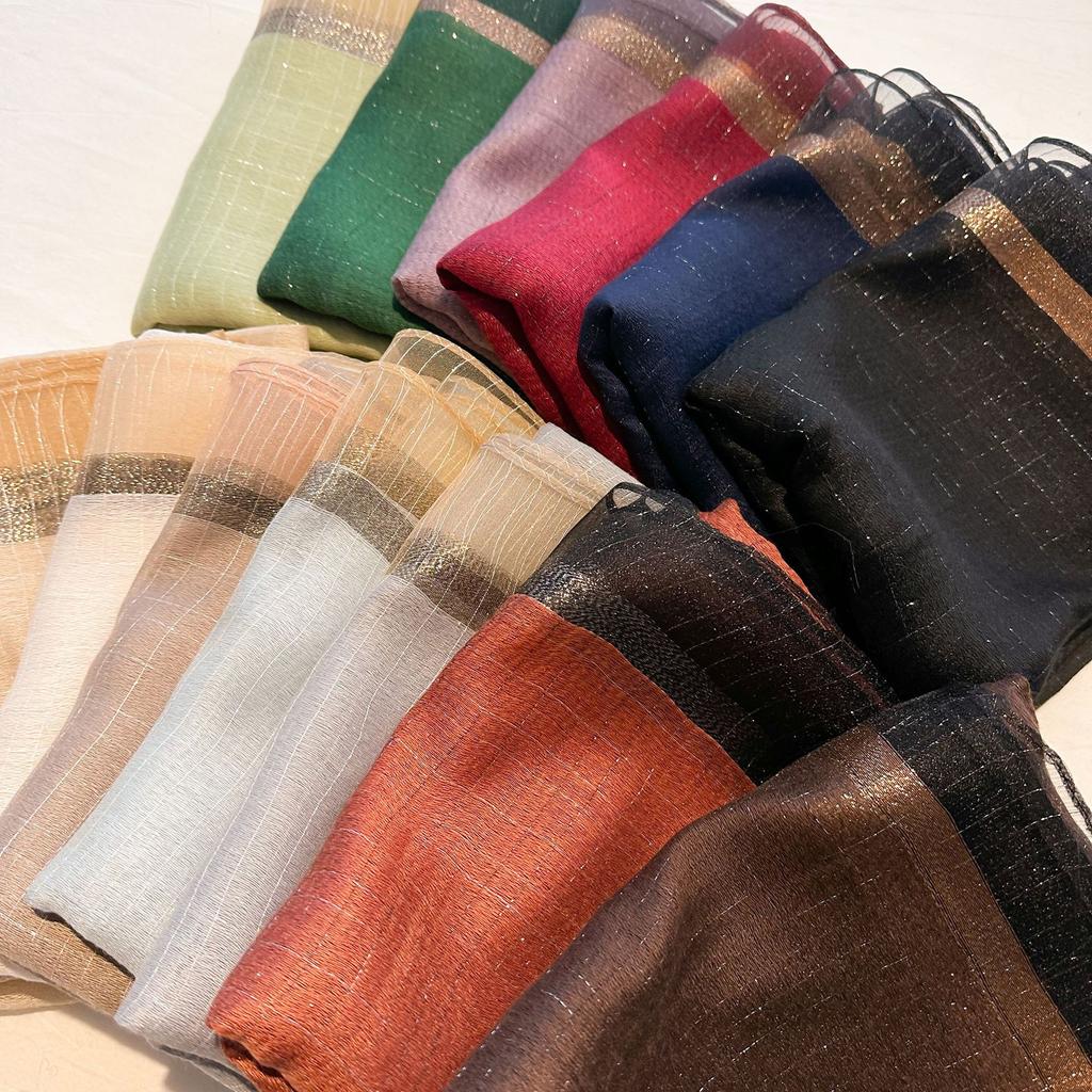 Long Silk Wool Scarf Shawls and Wraps for Women Foulard Luxury Brand Hijab New Lady Pashmina Neck Scarves Bandana Poncho