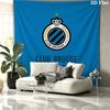 Club Brugge KV Custom Name Wall Tapestry Aesthetic Wall Hanging Printed Fabric Blanket Decorative Tapestries for Bedroom Living Room Home Decor