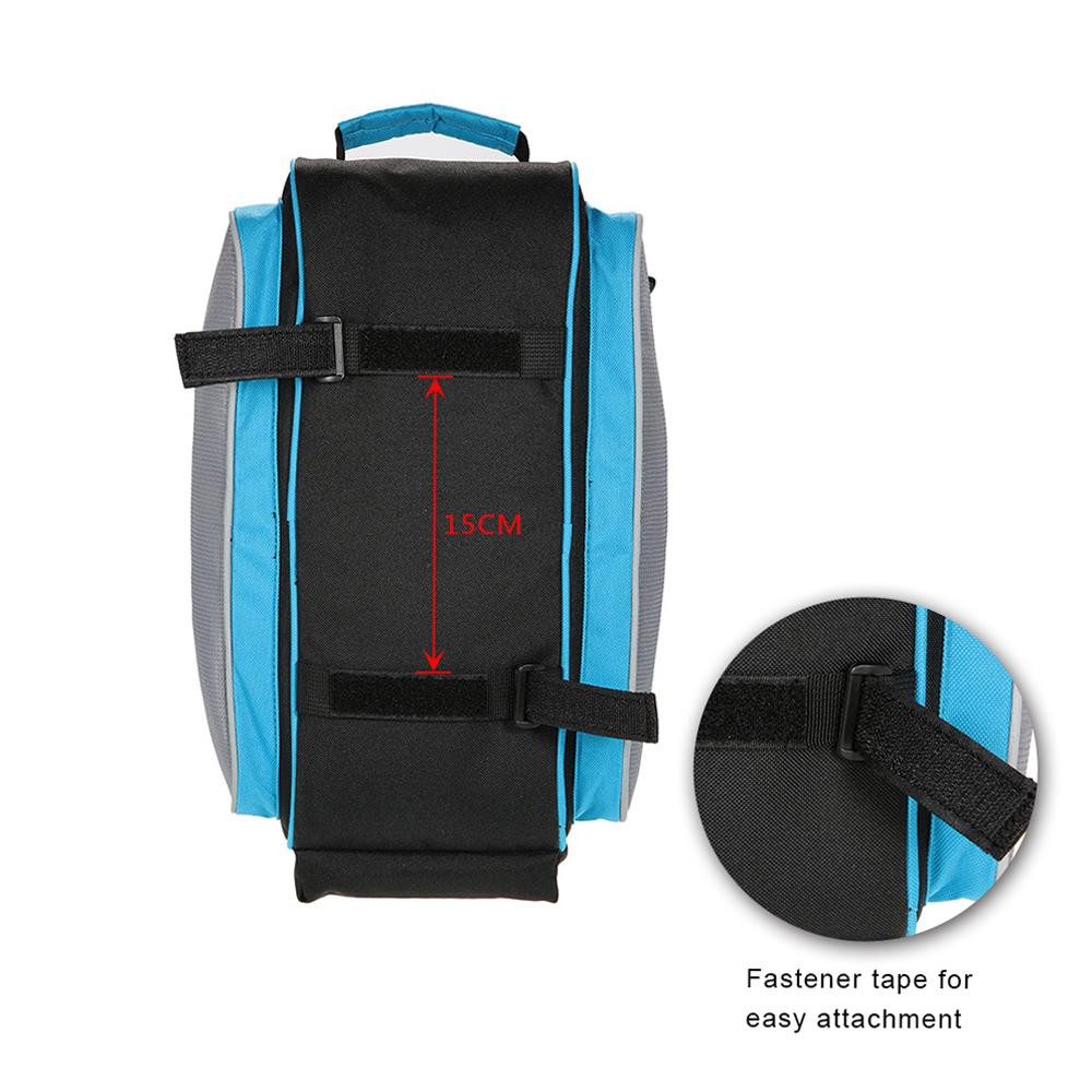 

Lixada Bicycle Rear Seat Bag Multifunction Waterproof MTB Bicycle Pannier Bag Bike Rack Bag With Rain Cover синий