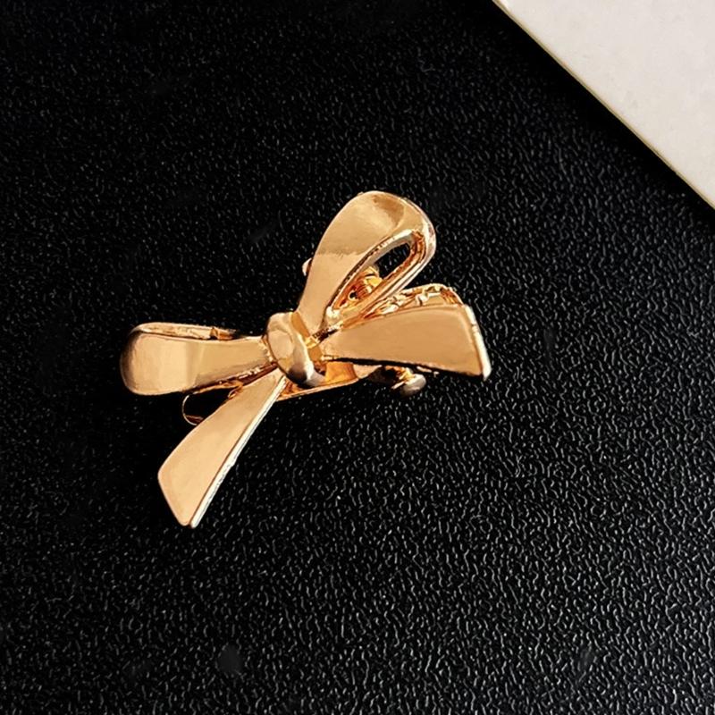 4Pcs Sweet And Edgy Bows Plastic Hair Clip For Women Hair Decors Gentle On Hair Multiple Colors For Everyday Party Date