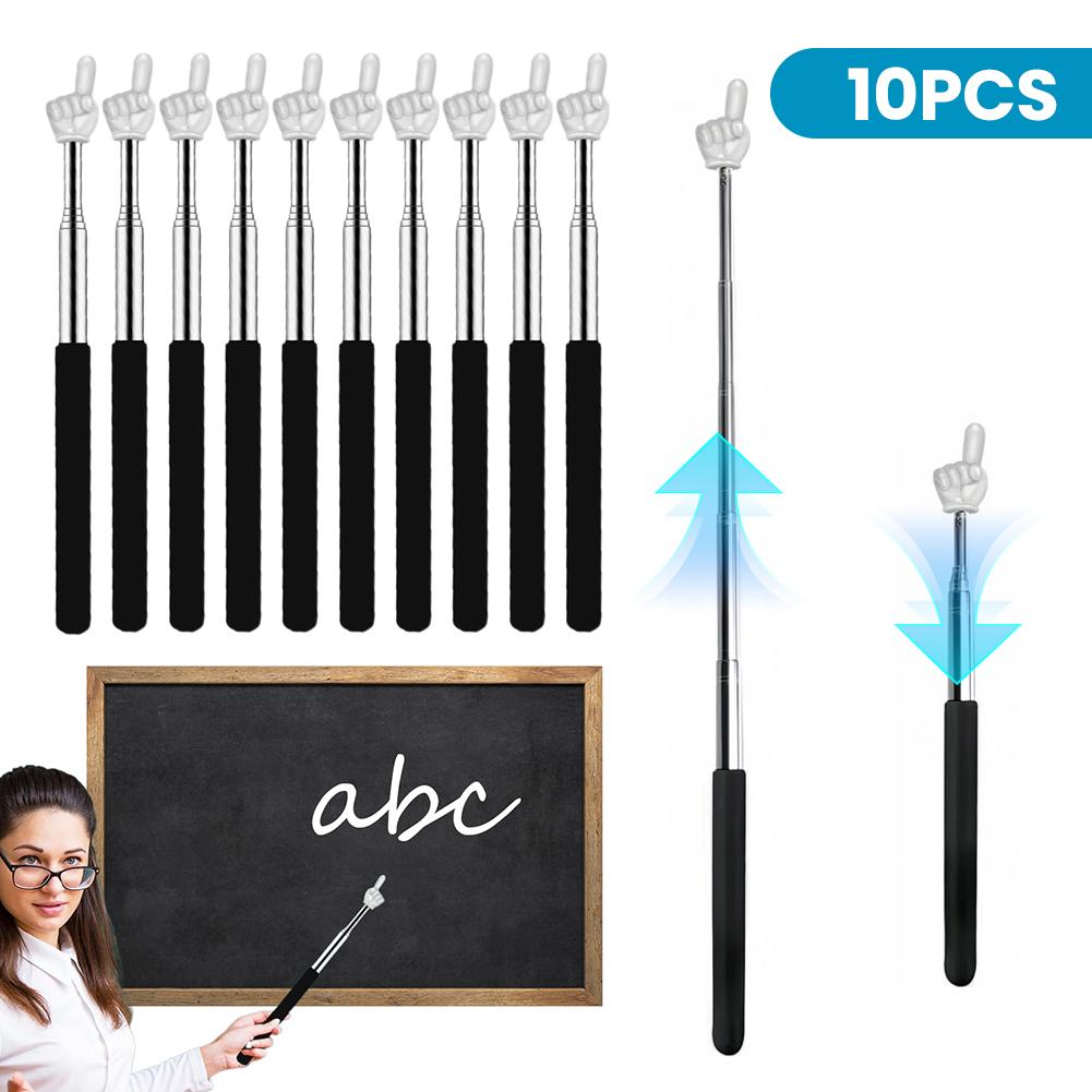 

10Pcs Telescopic Teachers Pointer Cute Extendable Hand Pointer Multi-Function Retractable Classroom Pointers Classroom Supplies China Mainland