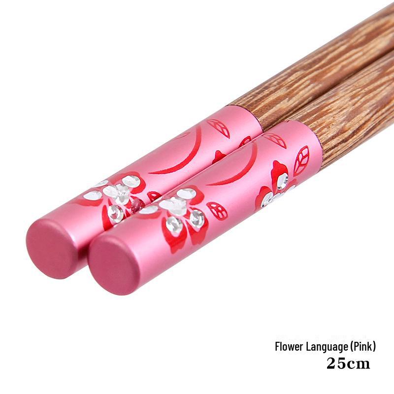 Grawerowane pałeczki z mahoniu i drewna skrzydełek kurczaka w stylu japońskim na wesela i do hoteli