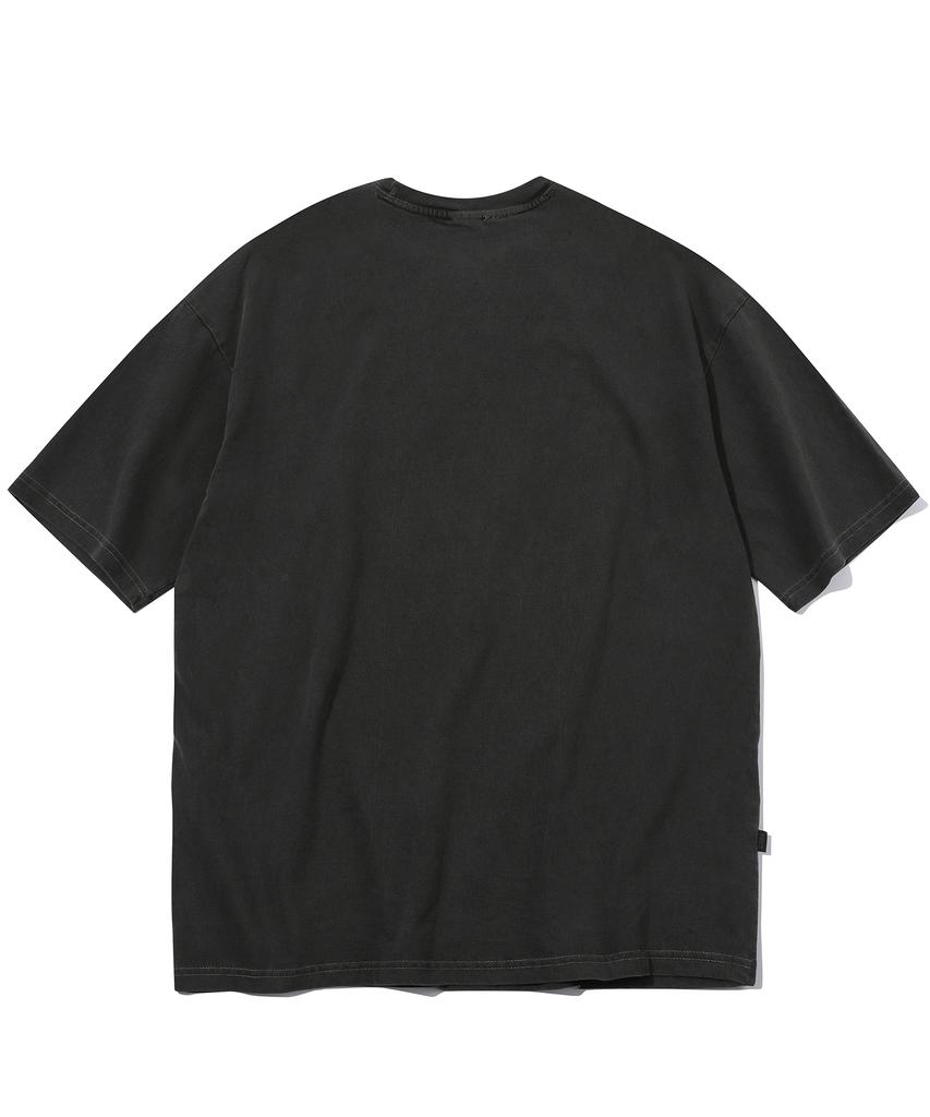 CPGN STUDIO Funtime Teddy Pigment Short Sleeve T-Shirt Smoke Black