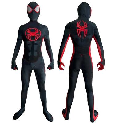 Across the Verse Cosplay Superhrdina Spandex Miles Morales Pokročilý Kostým Kombinéza Oblečení Halloweenský Kostým