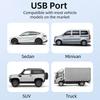 Portable Car Fan - USB Cooling Vehicle Accessory, Quiet Compact SUV Seat Fan, Adjustable Airflow Design, Efficient Proced