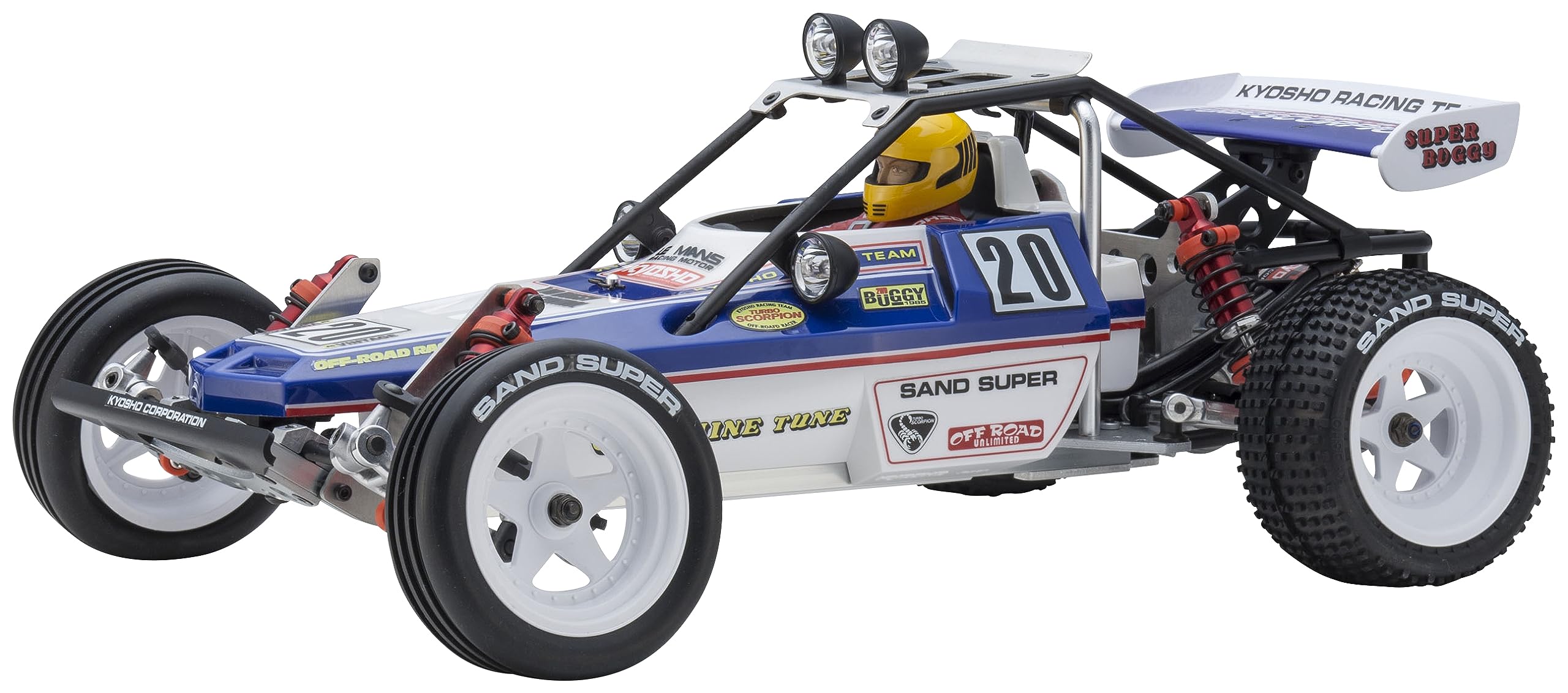 

Kyosho EP 2WD Racing Buggy Turbo Scorpion Electric Radio Control 30616C 1/10