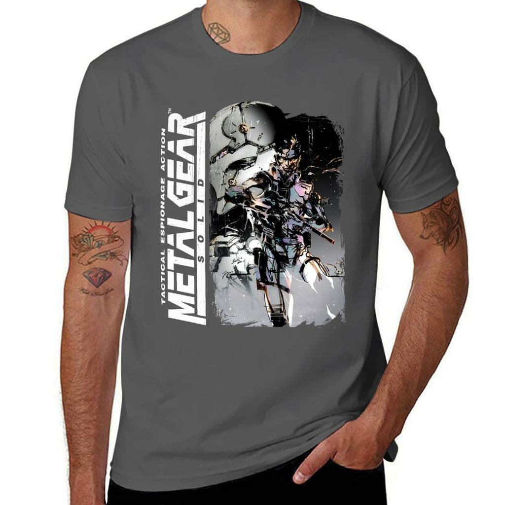 Snake Metal Gear Black Tshirt Uv Sun Protection Tee Shirt Tshirt