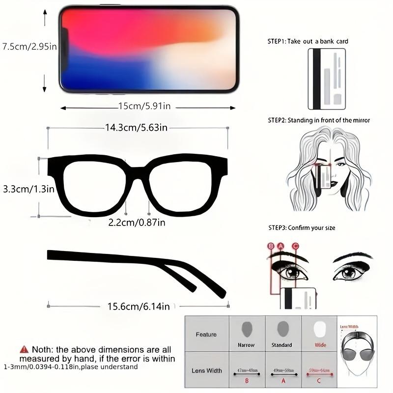 1pc Women'S Square Plastic Small Frame Casual Retro YK2 Trendy Fashion Glasses Suitable for Driving Holiday Outfit