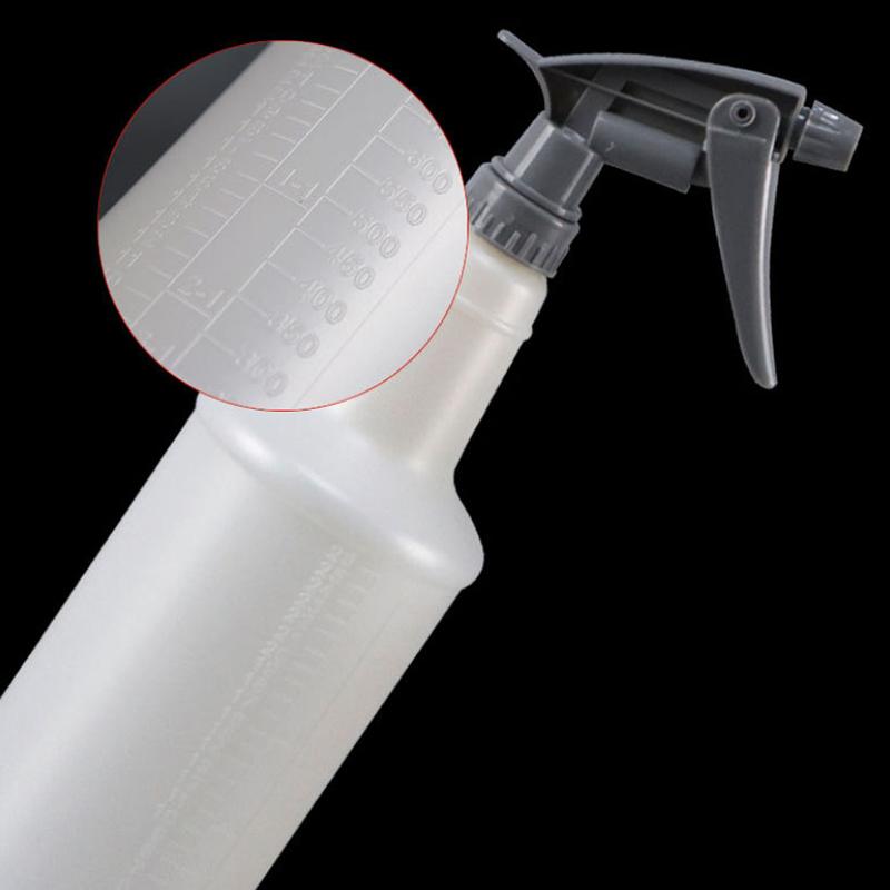 800ML Portable Spray Bottle Refillable PE/Plastic Empty Container Atomizer Adjustable Nozzle For Car Garden Irrigation\