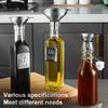NEW Stainless Steel Kitchen Funnels Set Food Grade Metal Funnels For Filling Bottles Small Funnels For Essential Oil Spices