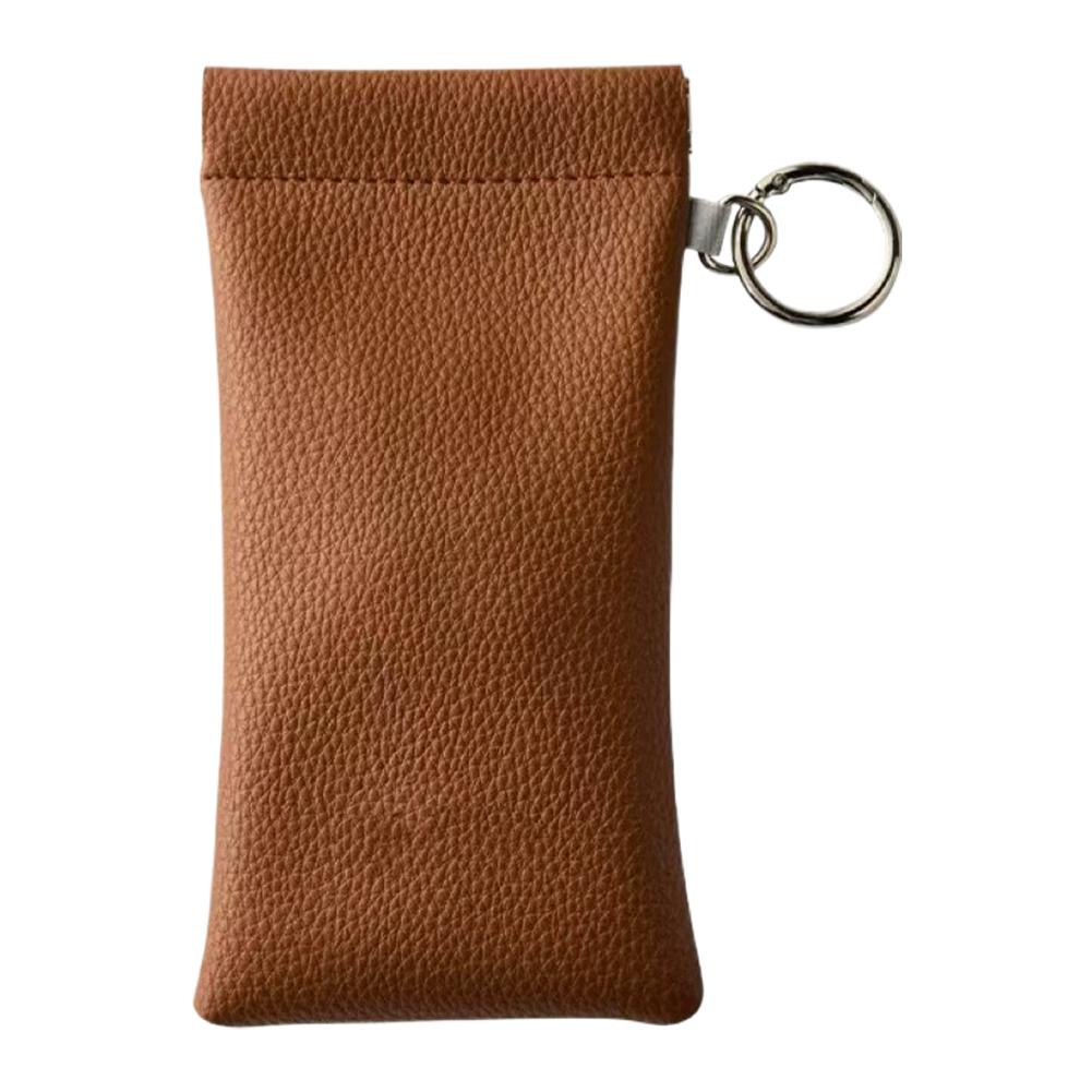 Automatic Closed Sunglasses Case PU Leather Glasses Storage Bag Waterproof Glasses Protective Cover Eyewear Storage Bag