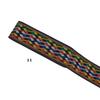 Cinta de Pasamanería Bordada Jacquard de Encaje Étnico para Adorno de Borde de Cuello de Vestimenta de Ropa Nacional Tradicional de Bricolaje de 5 cm