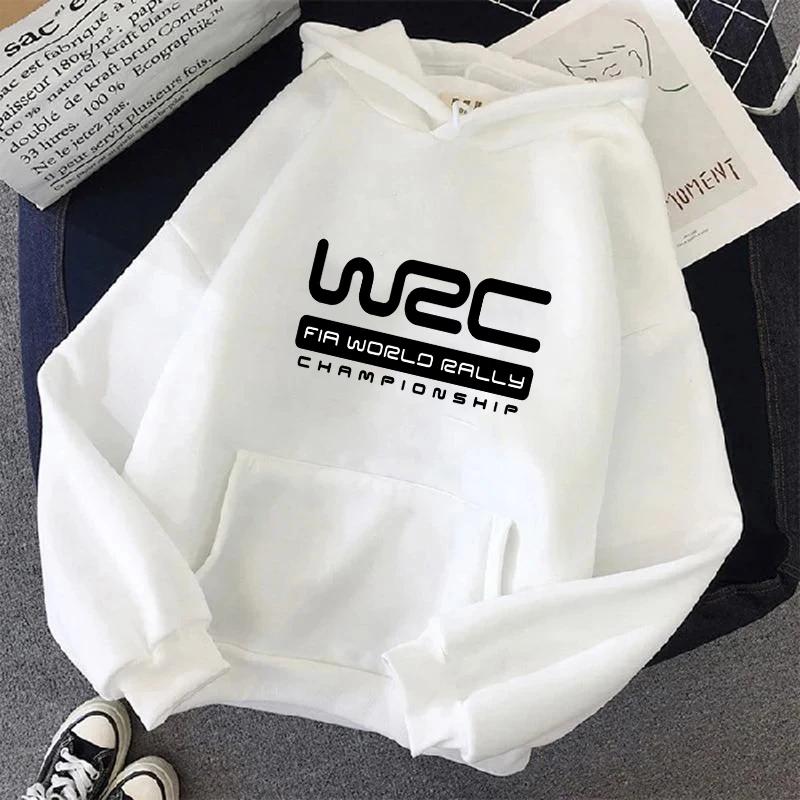 New Wrc Hoodies Women's Hoodies Funny Korean Style Anime Graphic Pullover Clothing Female 90s Sweatshirts Fashion Clothes