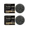 2025 2pcs Grey Hair Cover Soap Natural Gray Hair Coverage Hair Nourishing Grey Hair Removal Moisturizing Gray Removal Hair Soap Nourishes