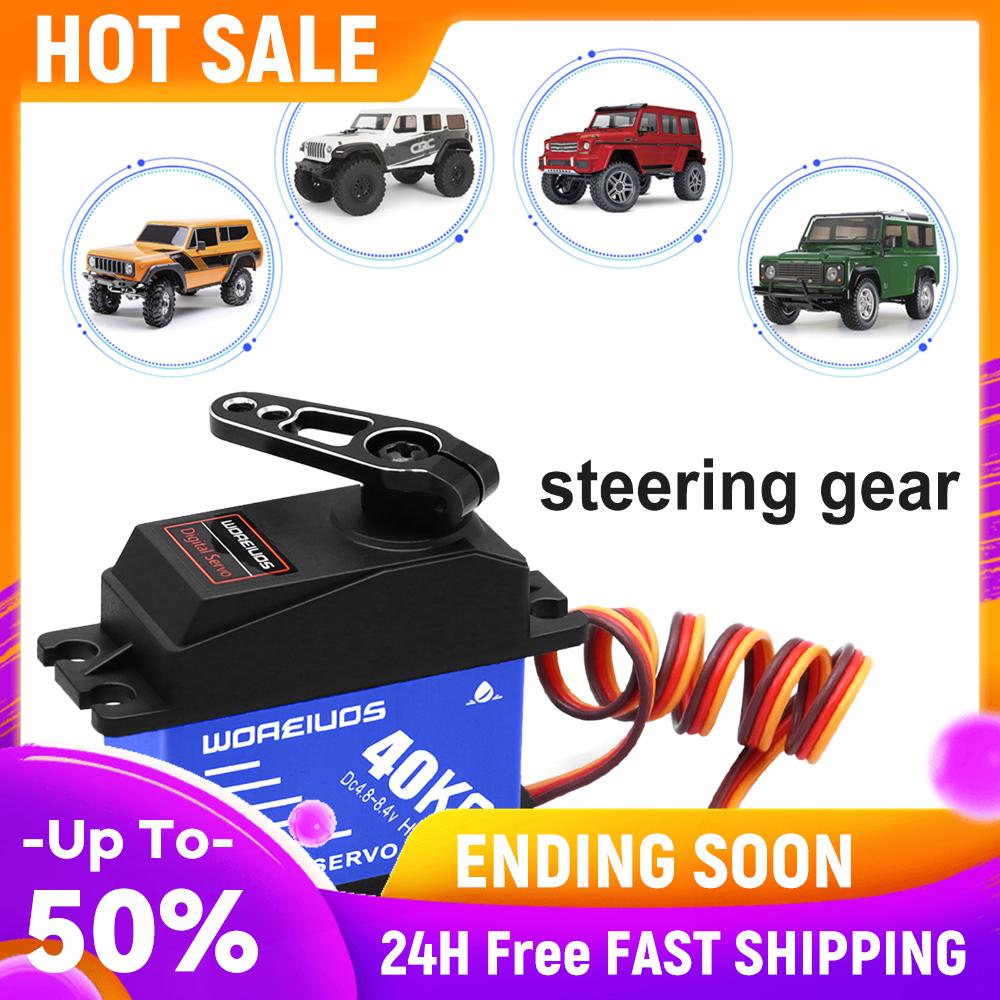 

Digital Servo Maximum Torque 40kg/cm High Torque Digital Servo Copper Aluminum for 1/8 1/10 Scale RC Cars for RC Airplane Robot China Mainland