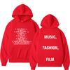 Album Music Film Tour Print Hoodie Men Women Fashion Sweatshirts Winter Loose Casual Hip-hop Pullover