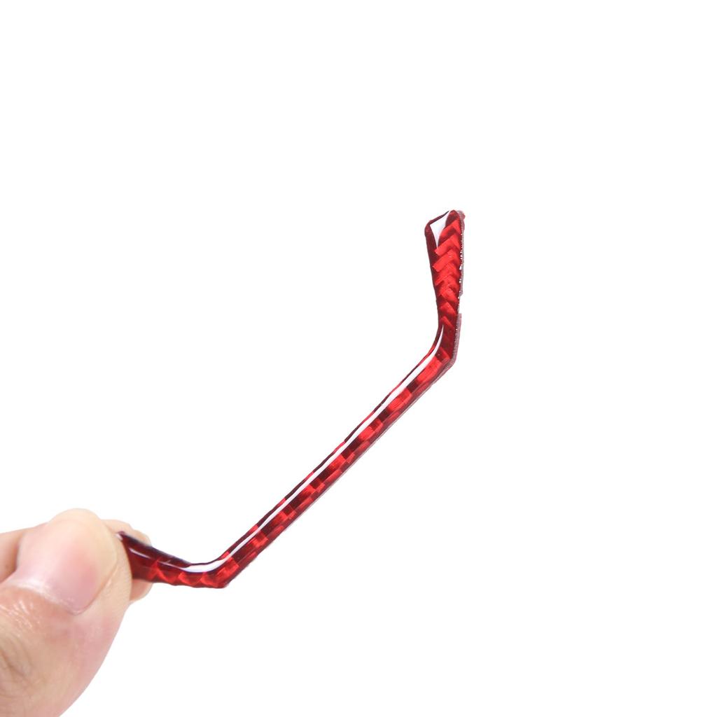 METYOUCAR Honda N-BOX JF3 JF4 Compatible Hazard Button Cover Ring Carbon Fiber Sticker for