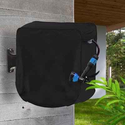 Protection de dévidoir d'arrosage de jardin Résistante aux UV Imperméable Anti-décoloration Housse rétractable pour dévidoir d'arrosage Pour jardin extérieur Cour arrière Ferme