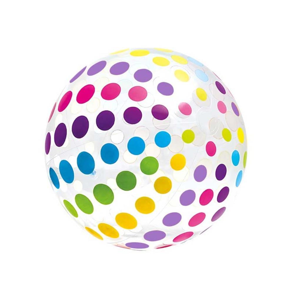 Water Sports PVC Pool Toy Outdoor Beach Inflatable Toys Inflatable Beach Balls  Water Toy round dot