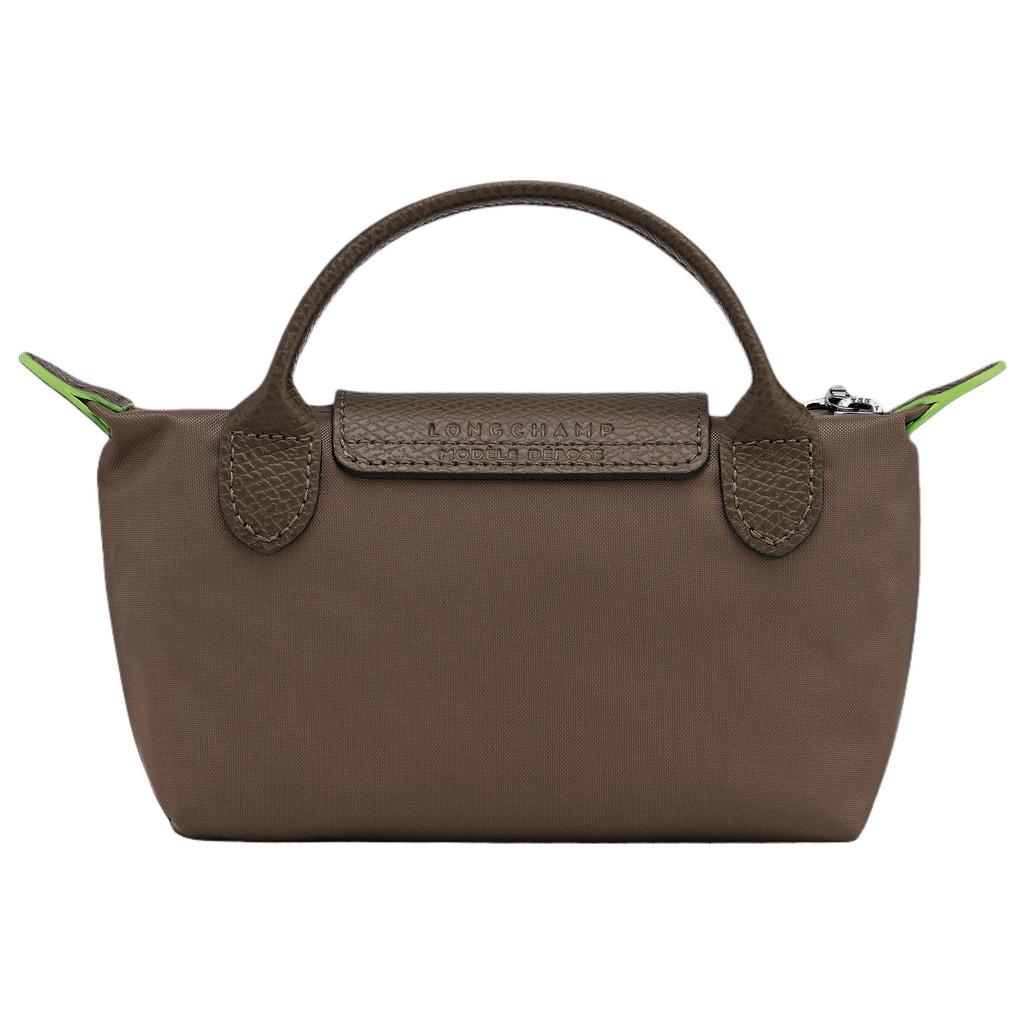 Longchamp Le Pliage Tote Bag With Silver Metal Accessories Women Tote Bags Brown 34175919813