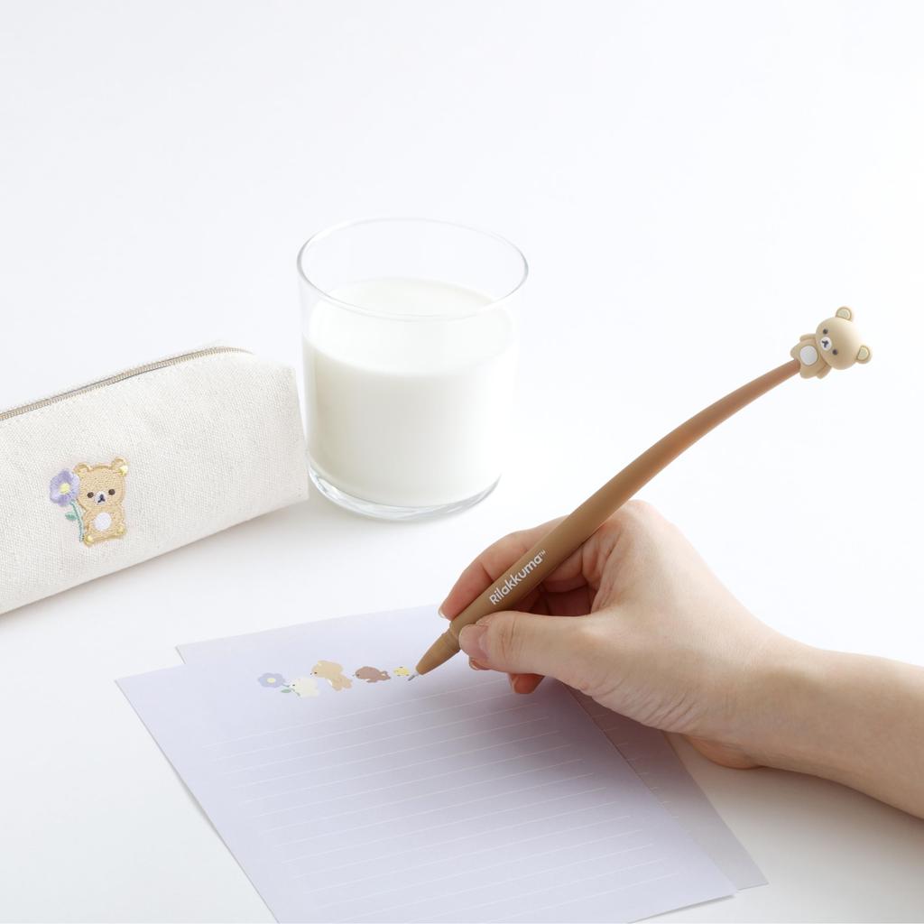 San-X Rilakkuma Flexible Ballpoint Pen - Rilakkuma PR13401