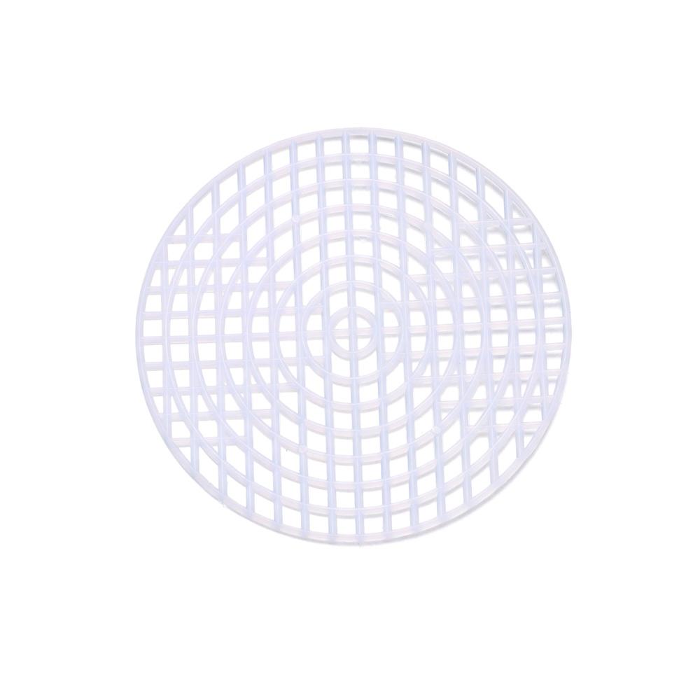 Soft Rubber Grid Plate White Assistant Accessories for Weaving Bags Knitted Piece Grid Plate Woven Material